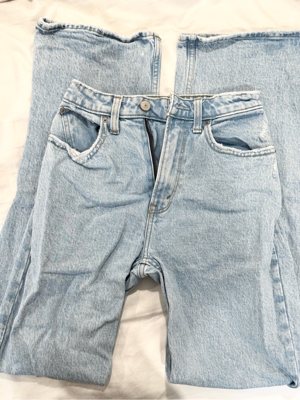 Abercrombie & Fitch HIGH RISE 90S RELAXED JEAN - CURVE LOVE